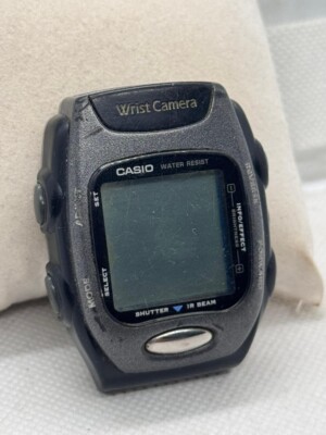 CASIO Wrist Camera WQV-1 Vintage Digital Watch Built-in Camera