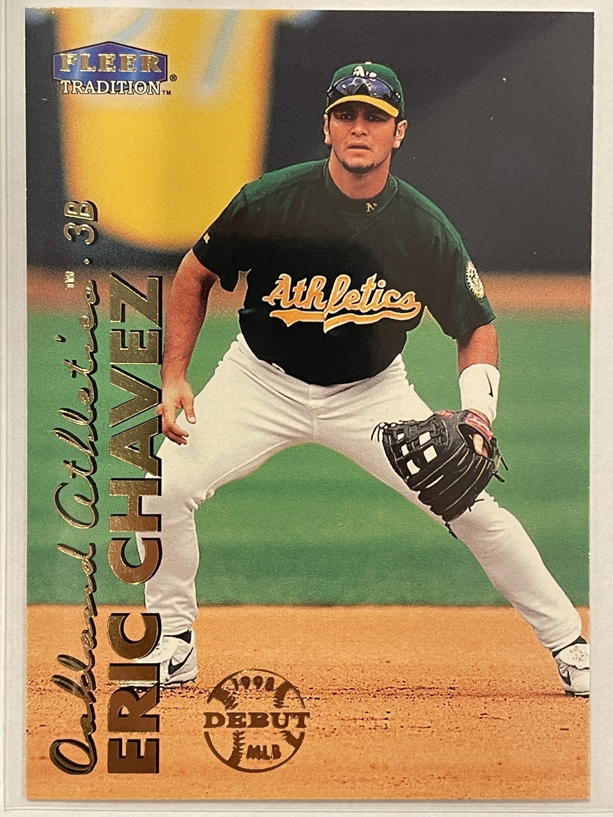 1999 Fleer Tradition Eric Chavez #70 Baseball Oakland Athletics