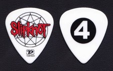 Slipknot Jim Root Signature White Guitar Pick - 2004 Unholy Alliance Tour #4