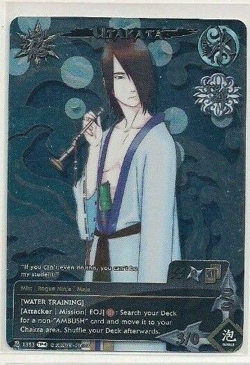 Naruto CCG FOIL Utakata #1353 mint / near mint condition card | eBay
