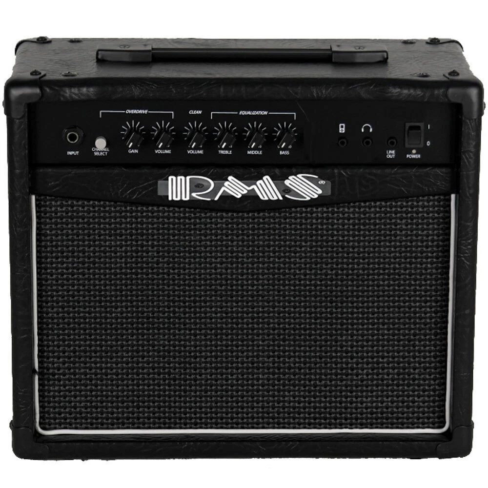 RMS Solid State Series Electric Guitar Amp Combo 20 Watt 1x8