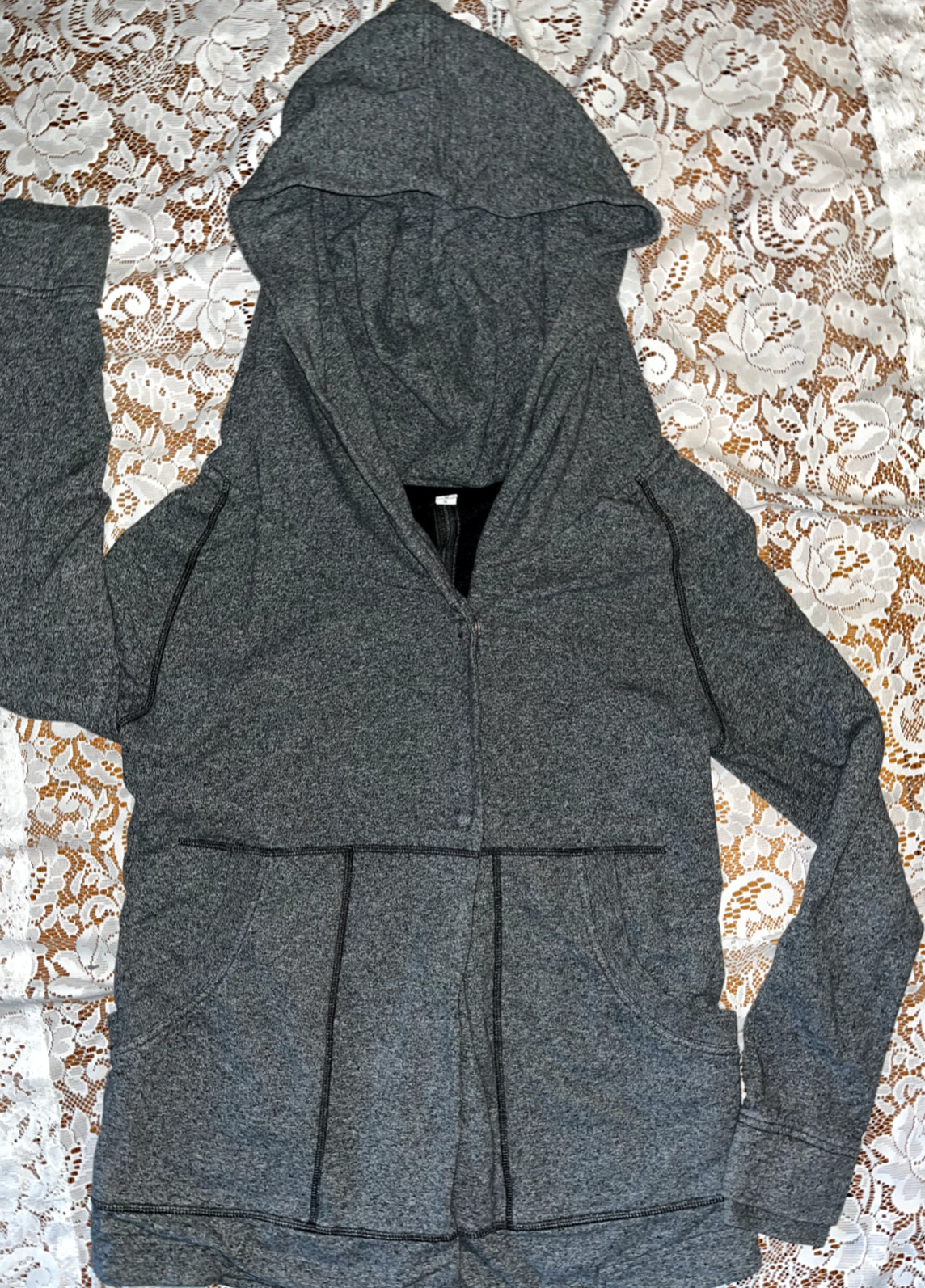 PPWC Heathered Gray lululemon jacket oversized ho… - image 7