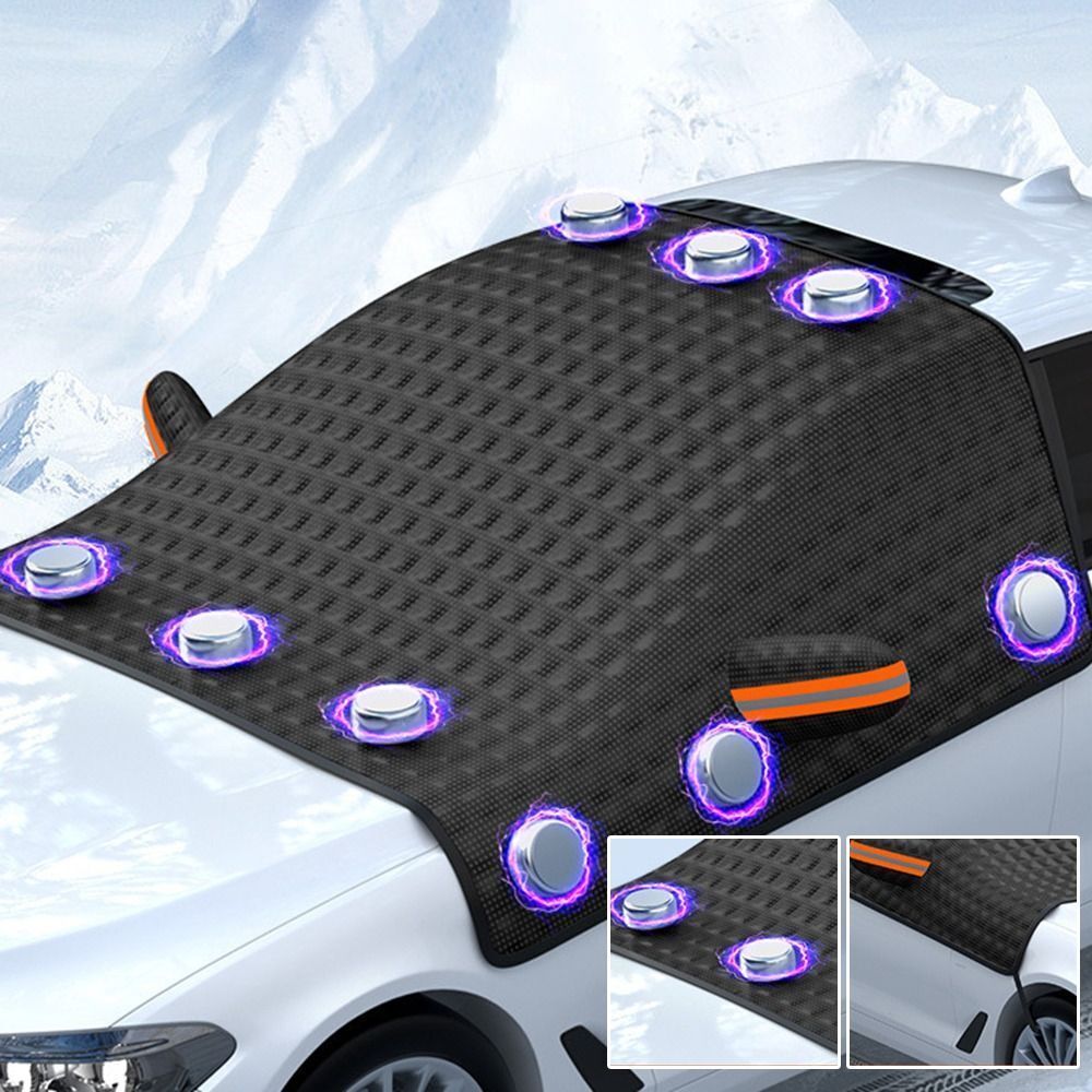 12 Magnet Windschutz scheibe Abdeckung Schwarz Autos Frostschutz Auto