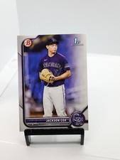 2022 Bowman Draft Jackson Cox 1st Bowman Colorado Rockies #BD-174