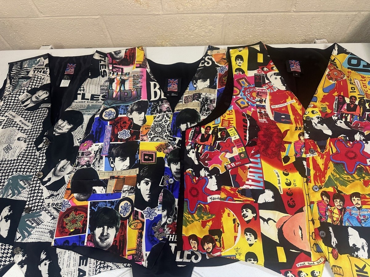 The Beatles Silk Vests from The Silk Club 3 Vintage Vests | eBay