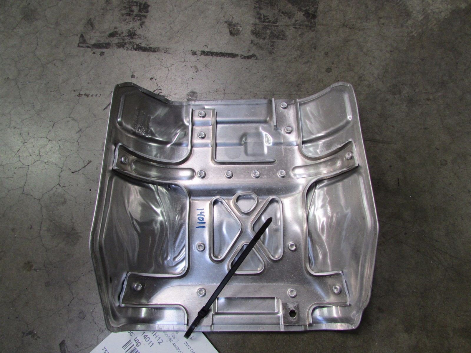 Lamborghini Gallardo LP550, LP560, Power Unit Heat Shield, Used, P/N 420301325D
