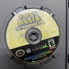 Paper Mario: The Thousand-Year Door (Nintendo GameCube, 2004) Tested No Manual