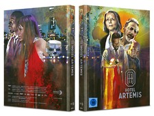 4K Mediabook Hotel Artemis Cover B Jodie Foster Jeff Goldblum 2 Blu-Ray New