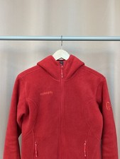 Norrona Narvik Womens Full Zip Fleece Hooded Polartec Jacket Size S-M