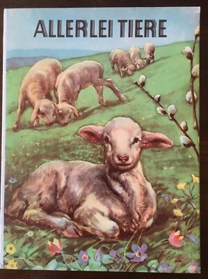 Bilderbuch Pappe. - Allerlei Tiere. Pestalozzi 1938 - Bild 1 von 4