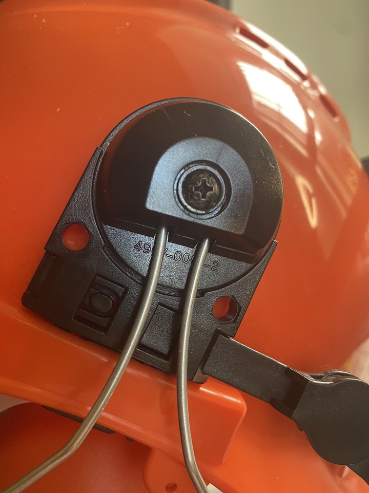 Oregon Chainsaw Helmet Wire Mesh Shield & Ear Protection eBay