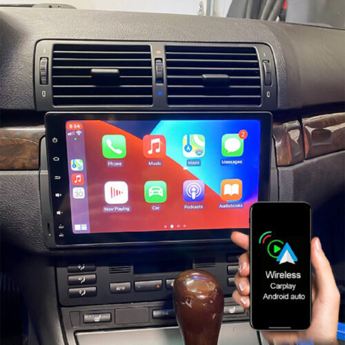 ESSGOO 9 Für BMW E46 3er 318 320 325 M3 Android 14 GPS Navi
