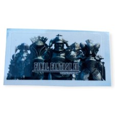 Sony PlayStation 2 PS2 Final Fantasy XII 12 2006 Memory Card Sticker