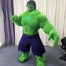Hulk Inflatable Puppet Costume Man Wearing Puppet Costume Avengers Cartoon
