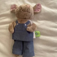 Zoobies IF YOU GIVE A MOUSE A COOKIE Plush Cloth Book by Laura Numeroff 11”