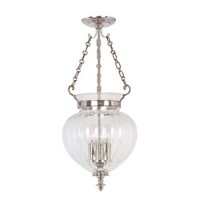 Elstead Finsbury Park HäNgeleuchte E14 3-Fach Medium Poliertes Nickel