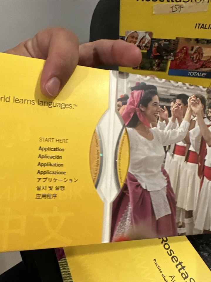 Rosetta Stone  Italian Totale V4 Level 1 In Sealed Box Mac / Windows No Codes - Image 4 of 4