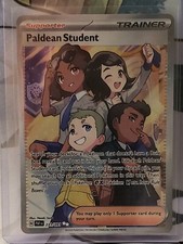Paldean Student 231/091 Secret Double Rare Sv: Paldean Fates Holo