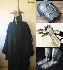 Nazgul Witch King of Angmar Full Body Armor Lord of The Rings Witch King Helmet