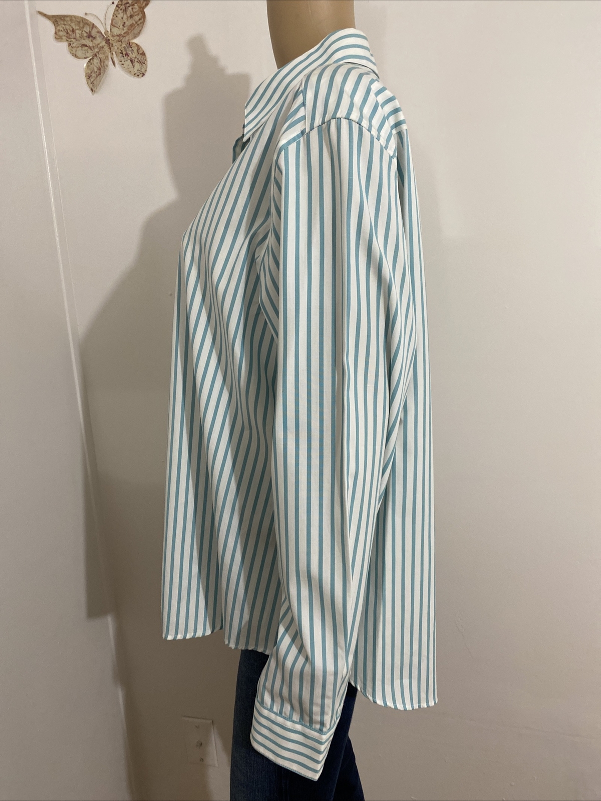 WARRANTED TO BE A PENDLETON Button Front Striped … - image 5