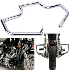 Highway Engine Guard Crash Bar For Harley Fatboy Slim Heritage Softail 2000-2017