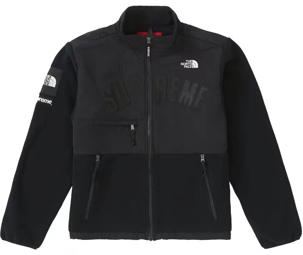 Supreme The North Face Arc Logo Denali polaire noir S SUPER RARE AVEC CADEAUX GRATUITS