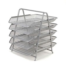 5-Tier Paper Tray Desktop Organizer File Stor...