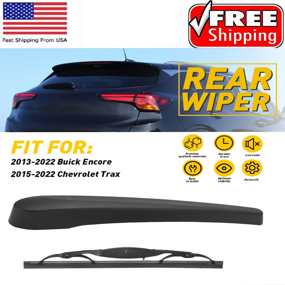 Rear Windshield Wiper Arm w/ Blade Fits Encore 2013 Buick 14 15 162022