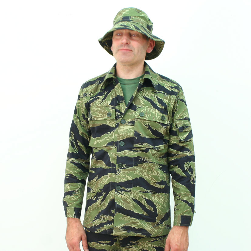 Replica John Wayne Tiger Stripe Camouflage Jacket AX076 | eBay