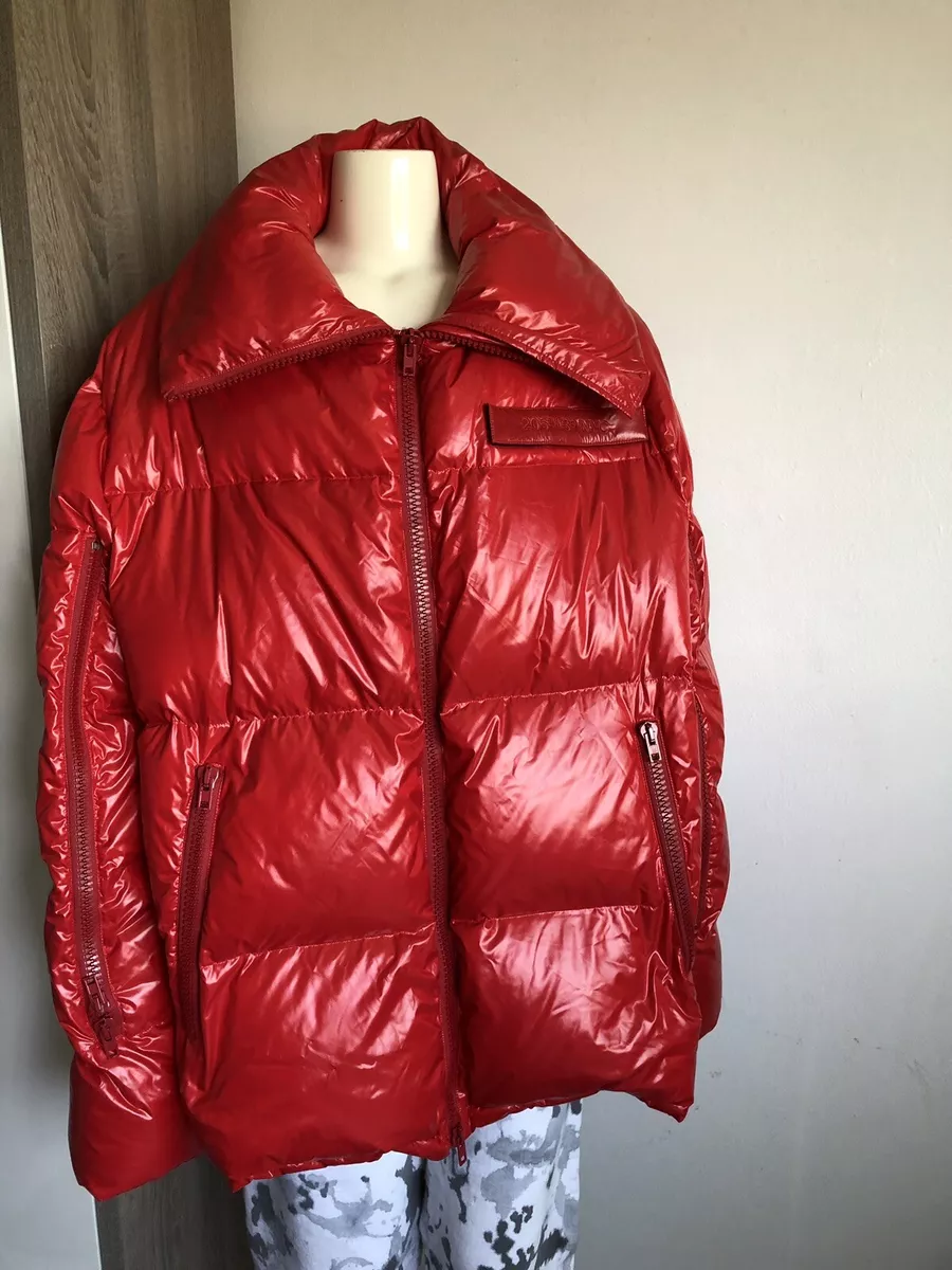 Calvin Klein 205W39Nyc Super Oversized Puffer Down Jacket Coat Red