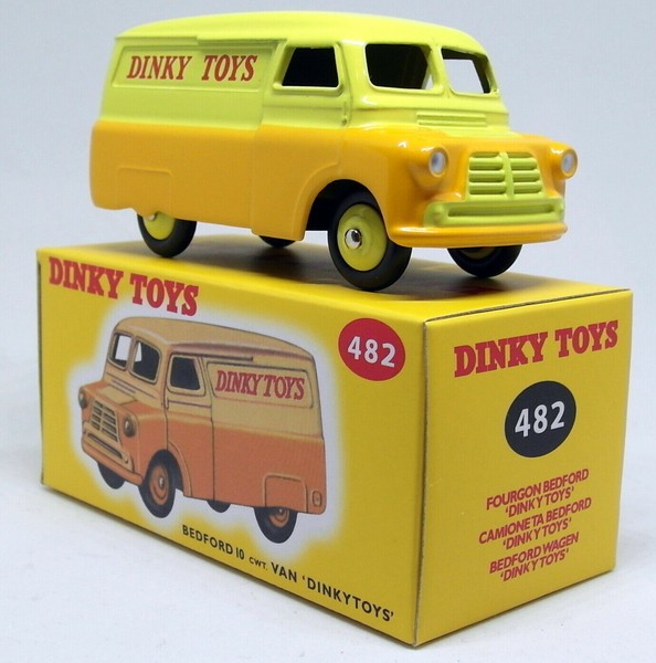 Atlas Dinky Toys Reproduction 482 Bedford 10Cwt Van Dinky Toys Diecast Model Van-image