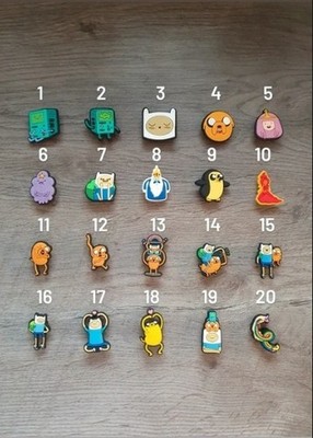 Adventure Time Crocs Charms Stecker Anhänger Jibbitz Nickelodeon