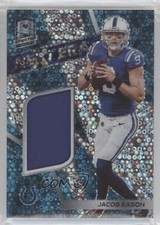 2020 Panini Spectra Next Era Relics Neon Blue Prizm /75 Jacob Eason #NE-JE 0zg6