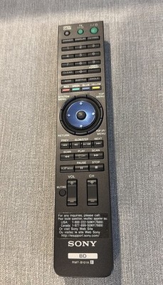 Sony RMT-B101A Remote Control for BDP-S300 BDP-S301 BDP-S500 BDP-S1 Original OEM