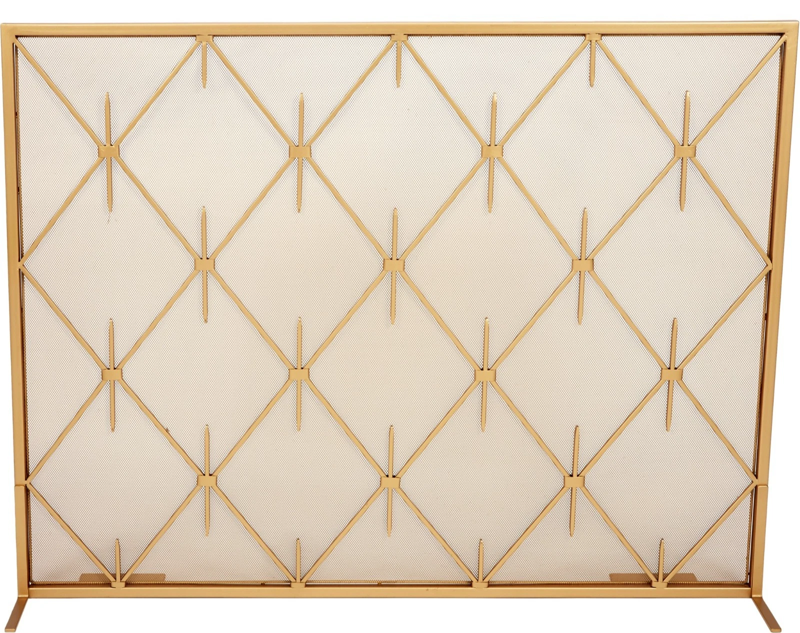 OW Iron Fireplace Screen