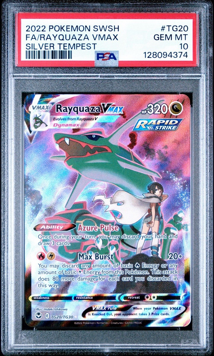 Rayquaza VMAX TG20/TG30 Swsh12: Sword & Shield - Silver Tempest | eBay