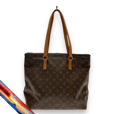 Louis Vuitton Cabamezzo Monogram Canvas Brown PVC Bag Bag