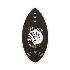 Sandfish Wave Cruiser Skimboard 41" - Lightweight Fiberglass Board with EVA F...