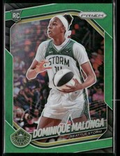 2025 Panini Prizm WNBA Dominique Malonga #116 RC Green Prizm Seattle Storm BB865