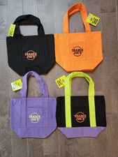Trader Joe's Mini Halloween Canvas Tote Bag Set Of 4 