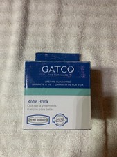 Gatco Form Robe Hook in Polished Nickel Sealed