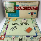 Vintage 1961 Monopoly Board Game Parker Brothers Classic Original COMPLETE Set