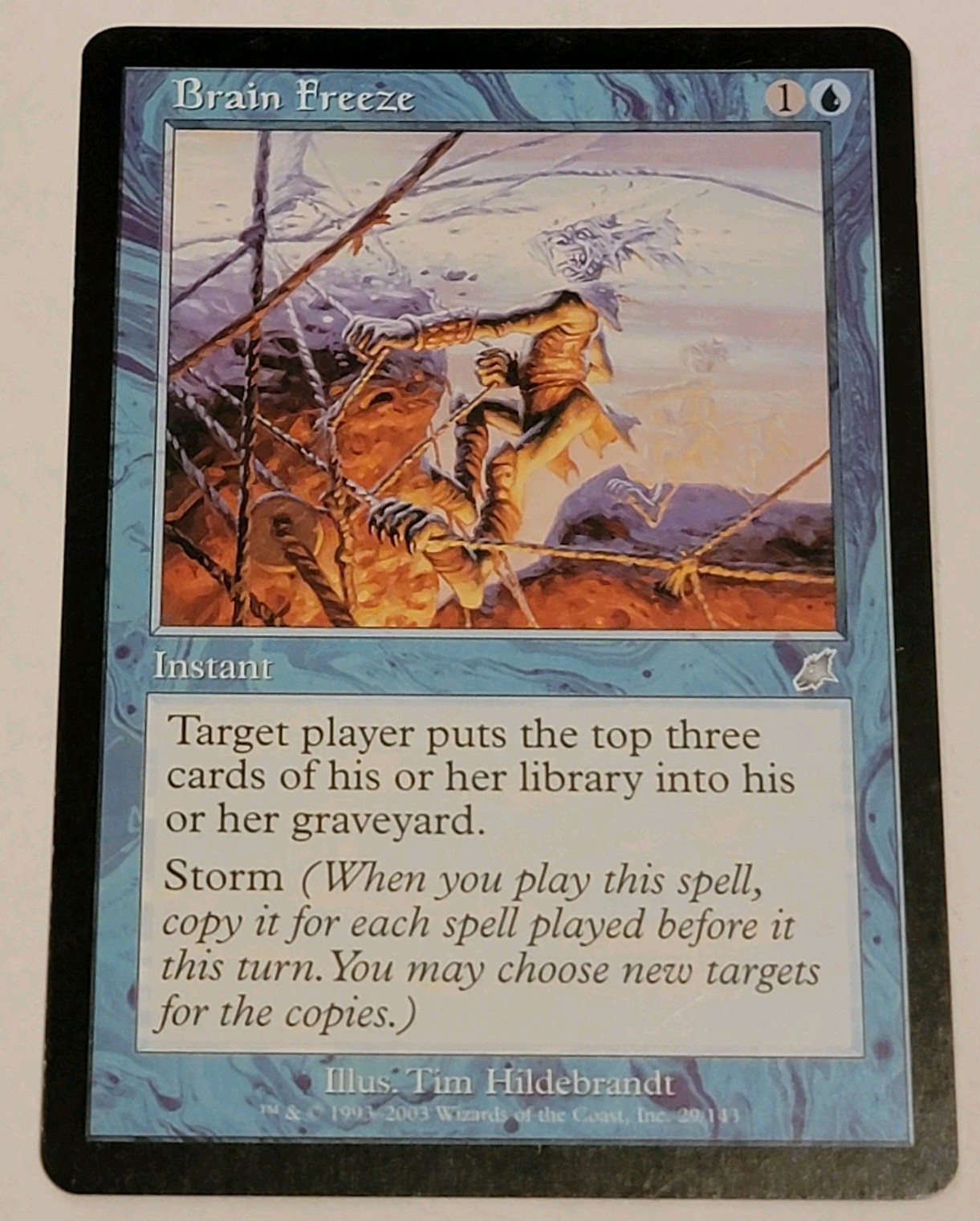 MTG Magic the Gathering Brain Freeze (29/143 Scourge NM