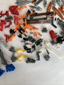Lego Technic Bionicle Parts Lot Tahu 8534  Rahkshi 8590-3 32166 Red Gearbox