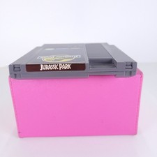 Jurassic Park (Nintendo NES, 1993) CIB Complete w/Protector, Box & Manual