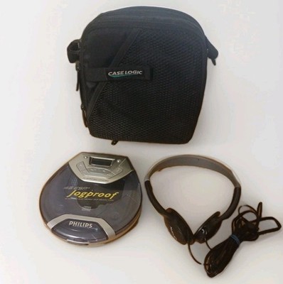 Philips 45 ESP4 Jogproof Portable CD Player Model AX5015/17  Tested Working
