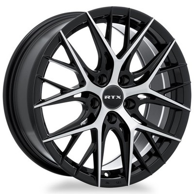 New Wheel for 2006-2017 Mazda 5 5Lug 17inch D824 Alloy Rim  Black 5x114.3 40mm
