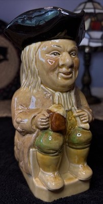 Vintage Large TOBY JUG 6.5'' Tall MS Philpot  Character Made In England