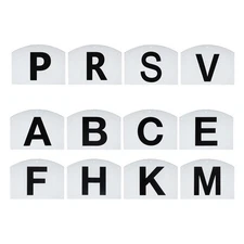 Dressage Arena Markers Dressage Letters Large