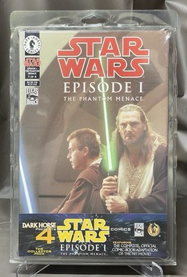 Star Wars Episode I The Phantom Menace 1-4 Dark Horse Comics Collector Pack 1999